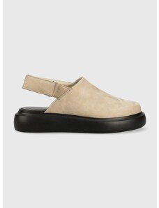 Semišové sandály Vagabond Shoemakers BLENDA dámské, béžová barva, 5519-350-07