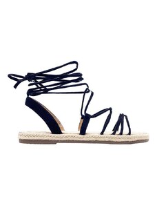 Semišové sandály Manebi Jute Sandals dámské, černá barva, P 0.0 Y0