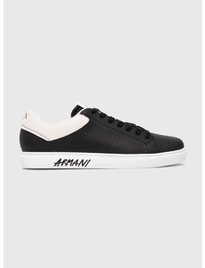 Sneakers boty Armani Exchange černá barva, XUX145.XV598.N814