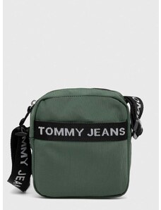 Ledvinka Tommy Jeans zelená barva