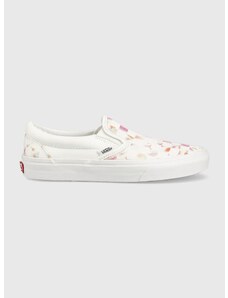 Tenisky Vans Classic Slip-On dámské, bílá barva, VN0A5JLXWHT1