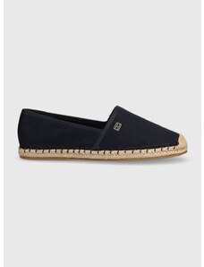 Espadrilky Tommy Hilfiger ESSENTIAL ESPADRILLE tmavomodrá barva, FW0FW07458