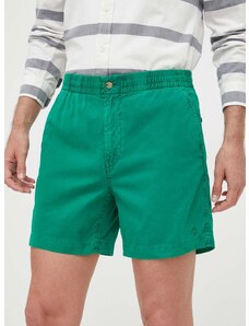 Bavlněné šortky Polo Ralph Lauren zelená barva