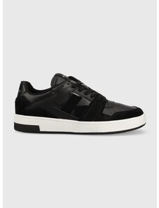 Sneakers boty Calvin Klein Jeans BASKET CUPSOLE LACEU černá barva, YM0YM00709