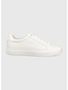 Sneakers boty Calvin Klein VULC LACE UP bílá barva, HW0HW01591