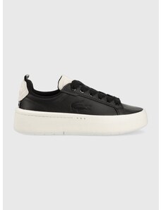 Kožené sneakers boty Lacoste Carnaby černá barva, 45SFA0040