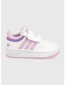 Dětské sneakers boty adidas Originals HOOPS 3.0 CF I bílá barva