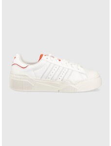 Kožené sneakers boty adidas Originals Superstar Bonega 2B bílá barva