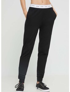 Kalhoty Guess černá barva, O3YB00 KBS91
