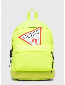 Dětský batoh Guess žlutá barva, velký, s potiskem