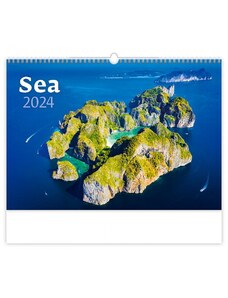 Helma 365, s.r.o. Nástěnný kalendář Moře - Sea 2024 N131-24
