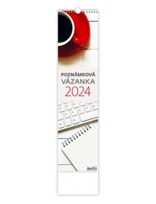 Helma 365, s.r.o. Nástěnný kalendář Poznámková vázanka - vázanka 2024 N199-24