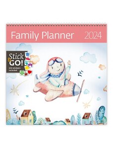 Helma 365, s.r.o. Nástěnný kalendář Family Planner 2024 LP200-24