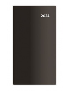 Helma 365, s.r.o. Diář kapesní čtrnáctidenní PVC - Torino černá 2024 PT02-01-24