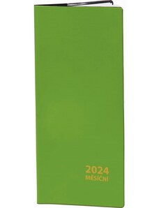 ARIA-CARDS s.r.o. Diář kapesní měsíční PVC - 2024 ADM136-24