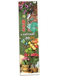 ARIA-CARDS s.r.o. Nástěnný kalendář Rok v zahradě - vázanka 2024 AKN254-24