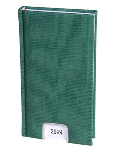 Tiskárny Hořovice s.r.o. Diář denní 809 (98x183) JAZZ zelená 2024 di0213-03-24