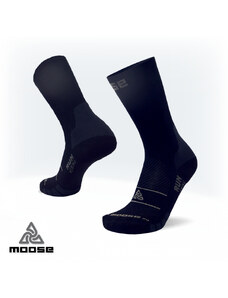 RUN NEW merino běžecké ponožky Moose černá XS