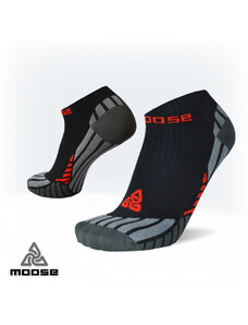 INSIDER NEW sportovní kotníčkové ponožky Moose černá XS