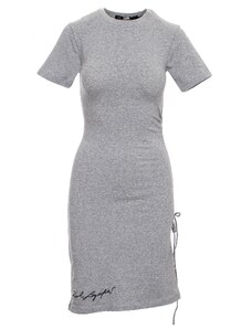Karl Lagerfeld dámské T-shirt Wrap šaty šedé