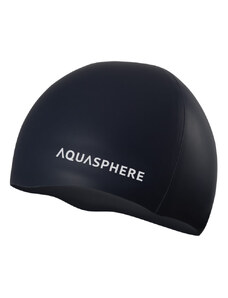 Aqua Sphere plavecká čepice PLAIN SILICONE CAP - černá/bílá