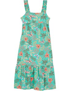 bonprix Letní šaty pro dívky Zelená