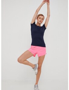 Běžecké šortky Under Armour Fly-by 2.0 , fialová barva, medium waist