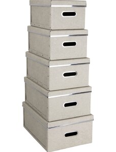 Bigso Box of Sweden - sada úložných boxů Joachim (5-pack)