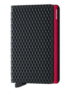 Kožená peněženka Secrid SCu.Black.Red-Black/Red
