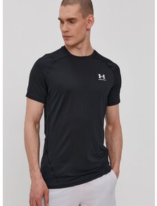 Tréninkové tričko Under Armour černá barva, 1361683