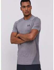 Tréninkové tričko Under Armour šedá barva, 1361683