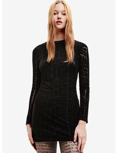 Šaty Desigual černá barva, mini