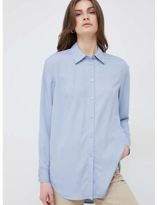 Košile Calvin Klein dámská, relaxed, s klasickým límcem