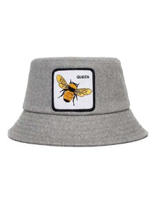 Vlněný klobouk Goorin Bros šedá barva, vlněný