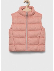 Dětská vesta Guess růžová barva