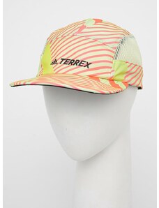 Čepice adidas TERREX HB6275.D oranžová barva, vzorovaná