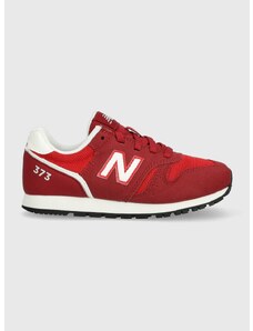 Dětské sneakers boty New Balance NBYC373 červená barva