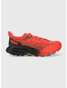 Běžecké boty Hoka Speedgoat 5 GTX červená barva, 1127912-FTHY