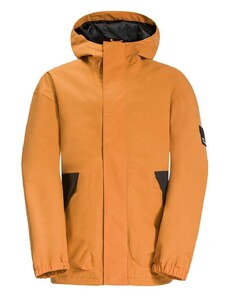 Dětská bunda Jack Wolfskin TEEN 2L JACKET Y žlutá barva