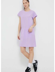 Šaty Helly Hansen fialová barva, mini, 34346