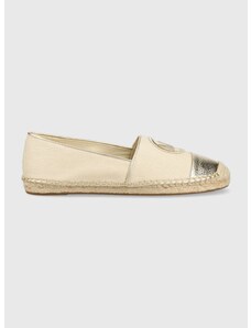 Espadrilky MICHAEL Michael Kors Kendrick zlatá barva, 40S3KNFP2D