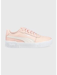Sneakers boty Puma Carina 2.0 růžová barva, 385849