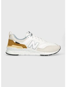 Sneakers boty New Balance CM997HWF bílá barva