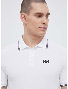 Polo tričko Helly Hansen bílá barva