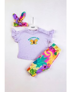 Tuffy Dívčí outfit Butterfly Purple