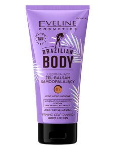 Eveline cosmetics Brazilian body Zpevňující samoopalovací gel-balzám 150 ml