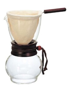 Přepadový set na vaření kávy Hario Woodneck Drip Pot 3 Cup