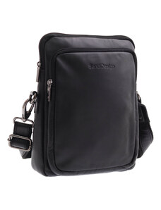 Pánská kožená taška přes rameno Sendi Design N-722 černá