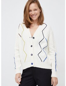 Vlněný svetr PS Paul Smith dámský, béžová barva