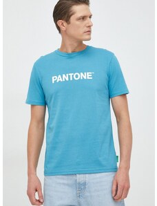 Bavlněné tričko United Colors of Benetton s potiskem